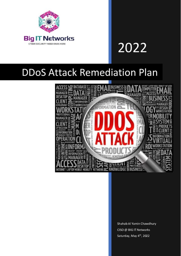 thumbnail of DDoS Attack Remediation Plan_V3_FINAL